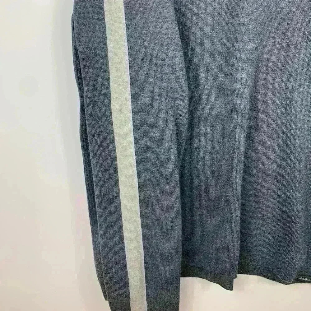 Eddie Bauer Men’s Crewneck Blue Stripe Sweater Top size TL - Picture 4 of 8